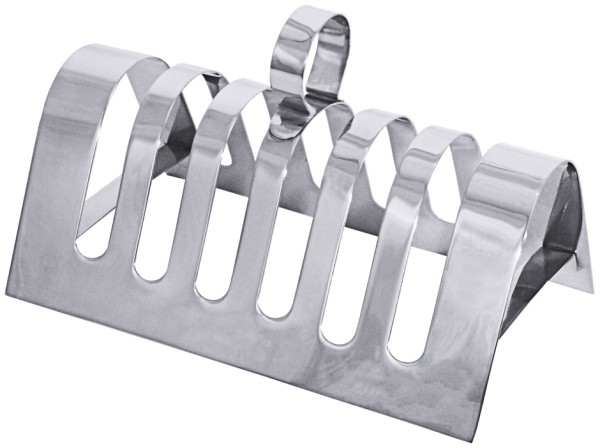 Toaststaender fuer 6 Scheiben-Masse 8,0 x 19,5 cm-Hoehe 8,0 cm
