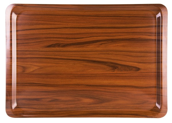 Serviertablett-Laenge 61,0 cm-Breite 43,0 cm-Hoehe 1,7 cm