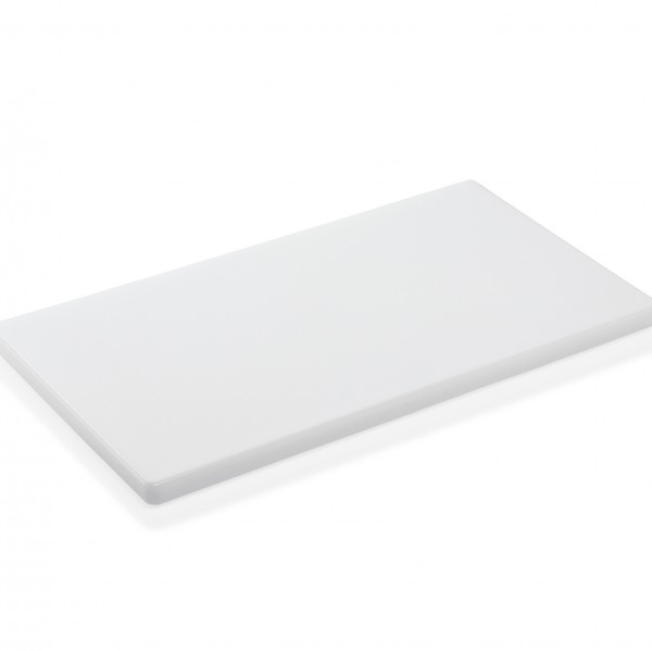 Schneidbrett HACCP, 50 x 30 x 2 cm, weiß, Polyethylen