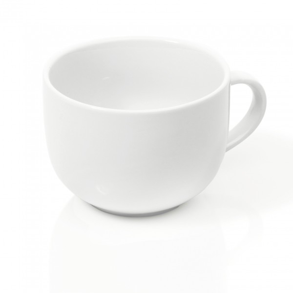 Milchkaffee Tasse, 0,45 ltr., Porzellan