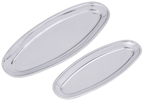 Fischplatte-Laenge 60,0 cm-Breite 25,0 cm-Hoehe 2,3 cm