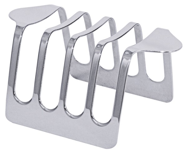 Toaststaender fuer 4 Scheiben-Masse 5,0 x 12,5 cm-Hoehe 6,0 cm