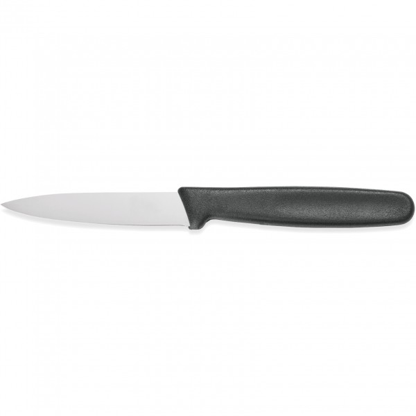 Schälmesser HACCP, 8 cm, schwarz, Edelstahl