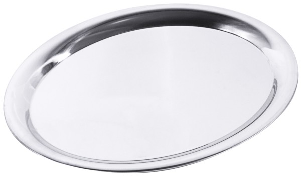 Serviertablett oval-Laenge 26,5 cm-Breite 19,5 cm-Hoehe 1,2 cm