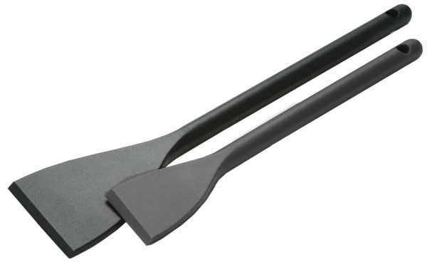 Nylon Pfannenspachtel-Breite 7,5 cm-Laenge 37,5 cm-Farbe schwarz