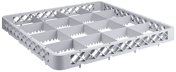 Erweiterungselement für Spülkorb mit 16 Fächer - Ø Glas 11,5 cm - Höhe max. 4,0 cm