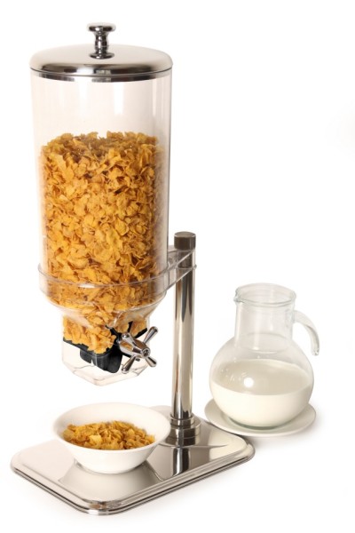 Mueslispender-Masse 64,0 x 33,0 cm-Volumen 7,0 Liter