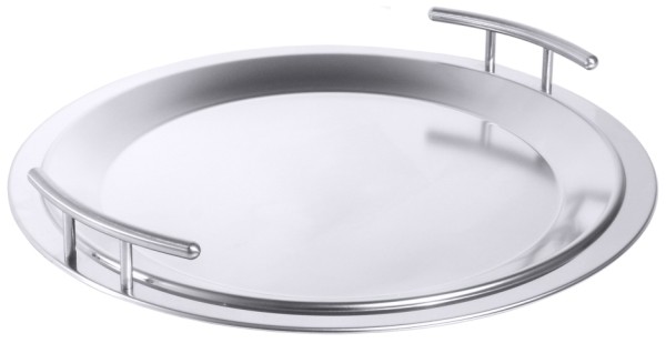 Tablett-rund-Hoehe 2,0 cm-46,0 cm