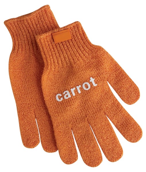 Gemueseputzhandschuh, orange