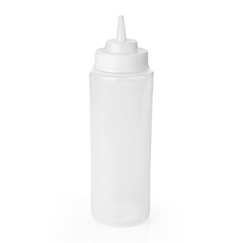 Kunststoff mit  Schraubdeckel und Verschlusskappe 4X3 Quetschflaschen 