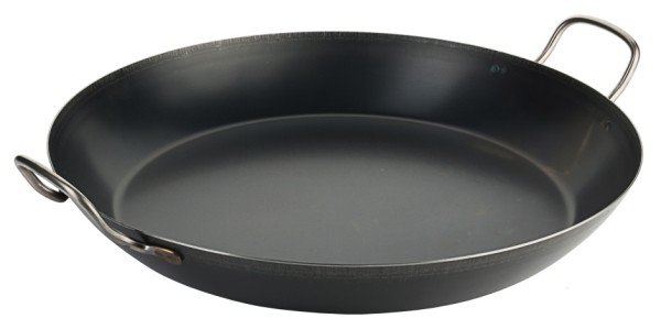 Paella Eisenpfanne 42 cm-Hoehe 5,5 cm