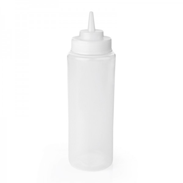 Quetschflasche, 0,70 ltr., transparent, Polyethylen