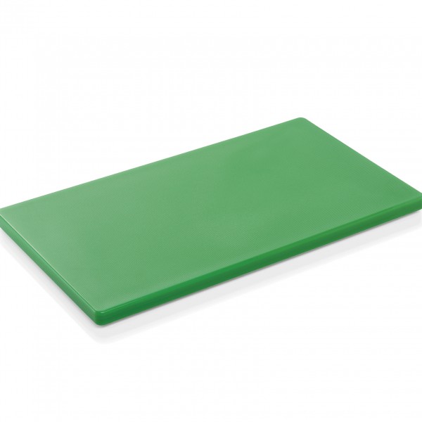 Schneidbrett HACCP, 60 x 40 x 2 cm, grün, Polyethylen
