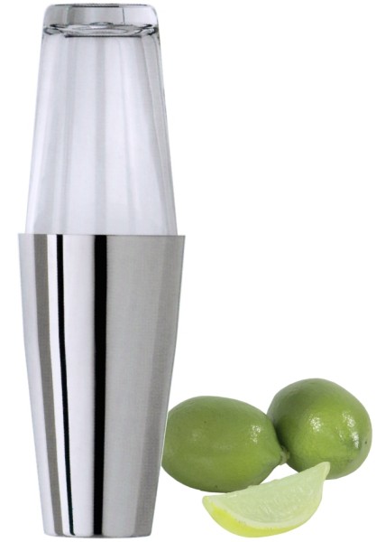 Boston Cocktail Shaker 9,5 cm-Hoehe 29,0 cm-Volumen 0,50 Liter