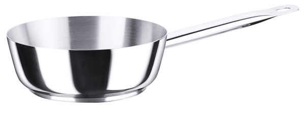 Sauteuse 17 cm-1,2Liter-Hoehe 6,5 cm-Boden 13,0 cm