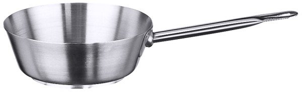 Sauteuse 18 cm-1,2Liter-Hoehe 6,5 cm-Boden 13,0 cm