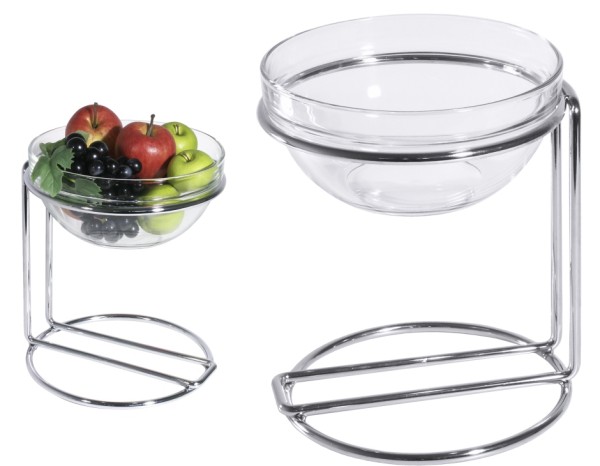 Buffetstaender mit Glas 20 cm