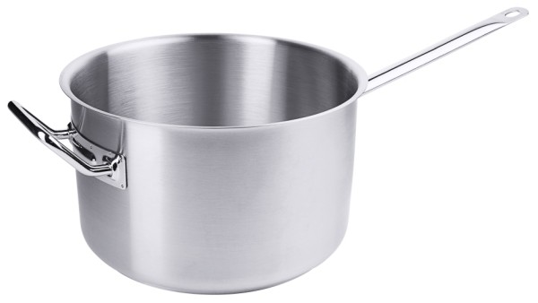 Stielkasserolle hoch 28 cm-10,0Liter-Hoehe 18,0 cm-Boden 25,0 cm