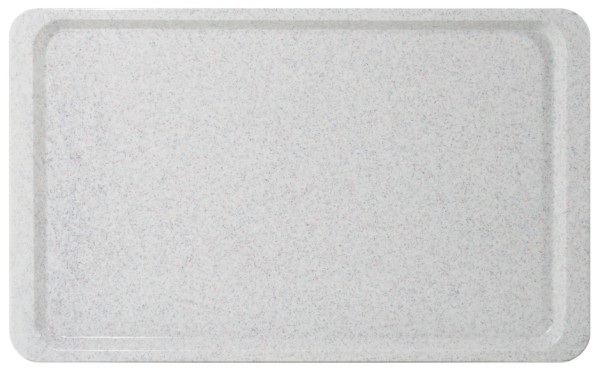 Tablett Euronorm 1/1-Laenge 53,0 cm-Breite 37,0 cm-Hoehe 1,6 cm-granitgrau