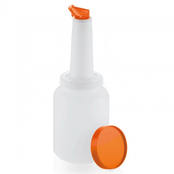 Dosier- & Vorratsflasche, 2,0 ltr., orange, Polypropylen