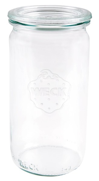 Weck® Stangenglas 340 ml 6,0 cm-Hoehe 13,0 cm-12 Stk.
