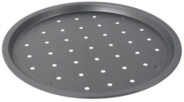 Pizzablech Boden 31,0 cm-Aussen 35,0 cm, perforiert