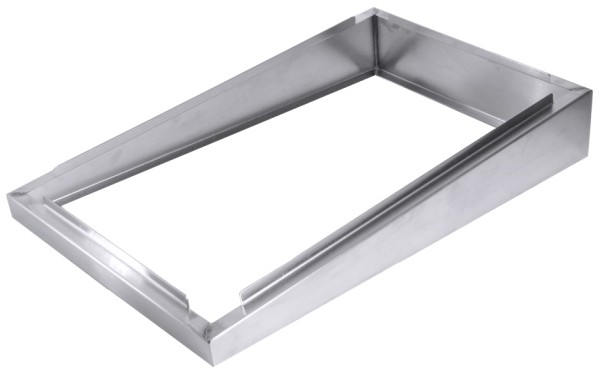 Edelstahlrahmen-GN 1-1-Hoehe 4,50 cm-10,0 cm