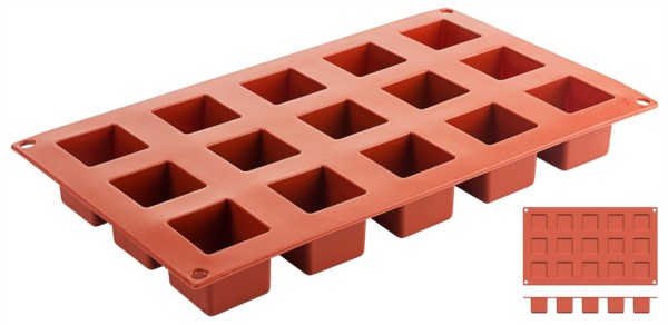 Backmatte 15 Wuerfel