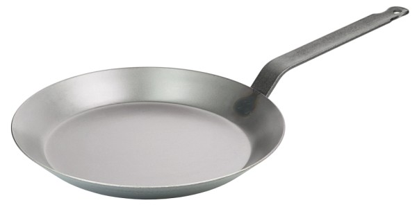 Crepes Eisenpfanne Ø 27,5 cm - Höhe 3,0 cm - Stiellänge 27 cm