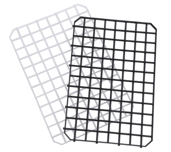Glaeserabstellmatte weiss-( L x B x H ) 31,5 cm x 21,0 cm x 0,8 cm