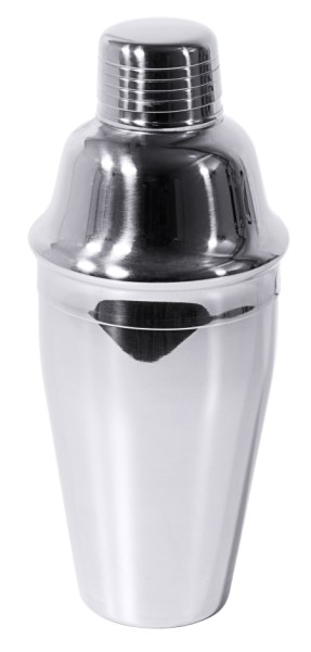 Cocktailshaker 3-teilig max 8,0 cm-Hoehe 20,0 cm-Volumen 0,50 Liter