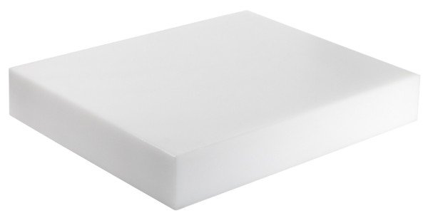 Hackblock HD-Polyethylen-Masse 50 x 40 cm-Hoehe 8,0 cm-Untergestell seperat bestellen