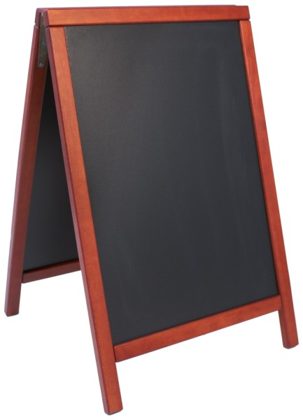 Doppeltafel 85 cm, mahagoni