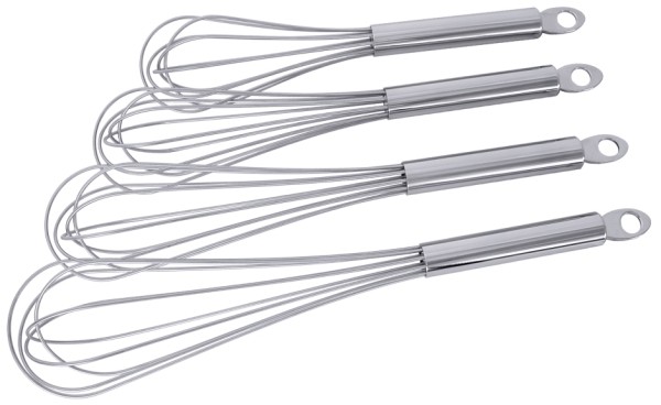 Schlagbesen Draht 2,0 mm-Laenge 35,0 cm-Stiellaenge 10,0 cm