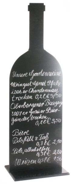 Werbetafeln WEINTAFEL gross-Hoehe 105 cm-Breite 35 cm
