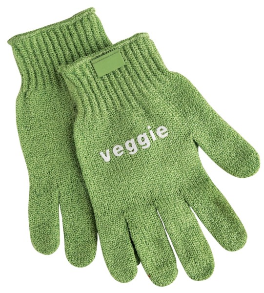 Gemueseputzhandschuh, gruen