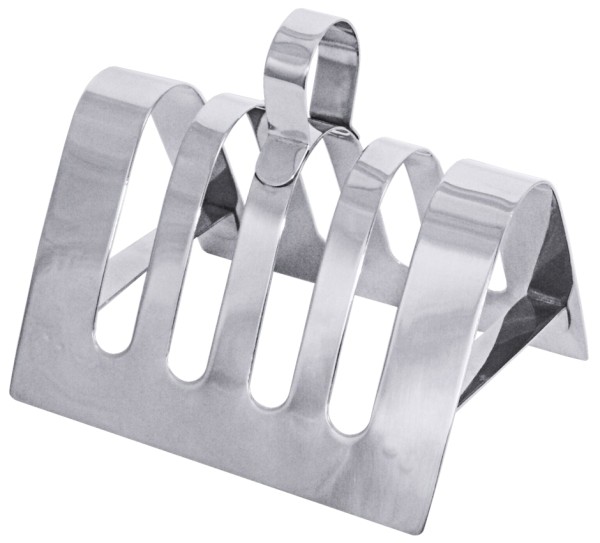 Toaststaender fuer 4 Scheiben-Masse 8,0 x 14,0 cm-Hoehe 8,0 cm