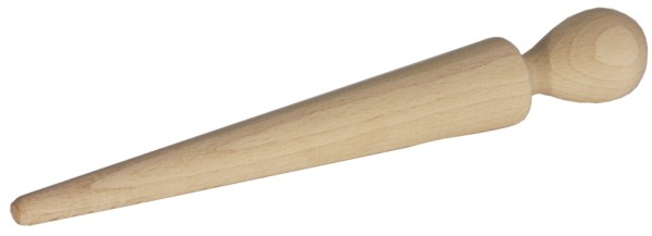 Stoessel fuer Spitzsiebe aus Holz 4,0 cm-Laenge 29,0 cm