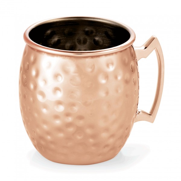 Moscow Mule Becher, 0,414 ltr., gehämmert, verkupfert