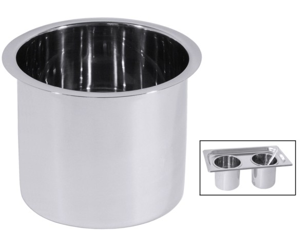 Saucentopf Ø 10,0 cm - Höhe 7,5 cm - Volumen 0,65 Liter - Preis einzeln