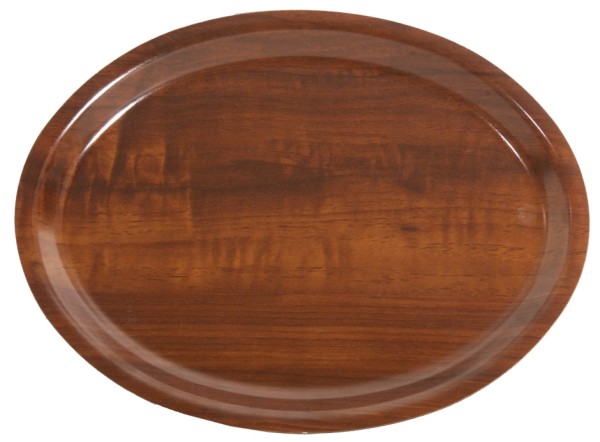 Ovales Tablett-Laenge 29,0-Breite 21,0 cm
