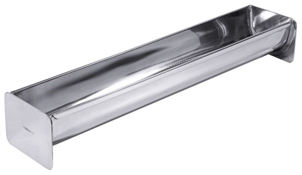 Terrinenform-Masse 35,0 x 6,0 cm-Hoehe 4,7 cm-Volumen 0,9 Liter