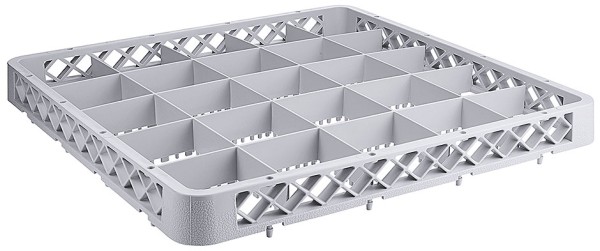 Erweiterungselement für Spülkorb mit 25 Fächer - Ø Glas 9,0 cm - Höhe max. 4,0 cm