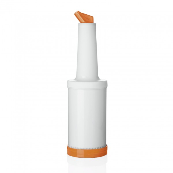 Dosier- & Vorratsflasche, 1,0 ltr., orange, Polypropylen