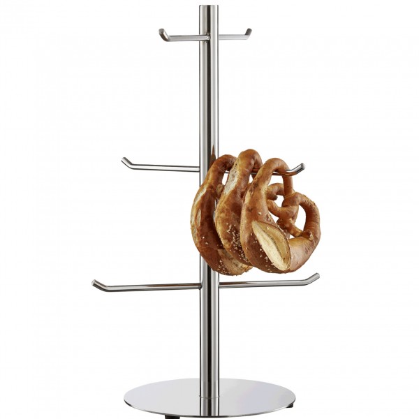 Brezel-/Wurstständer, 6-armig, 50 cm, Chromnickelstahl