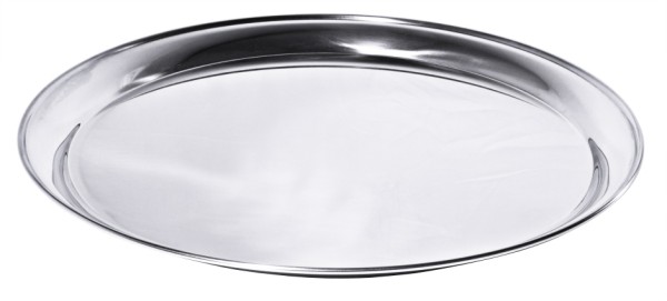 Serviertablett rund 40 cm-Hoehe 2,2 cm