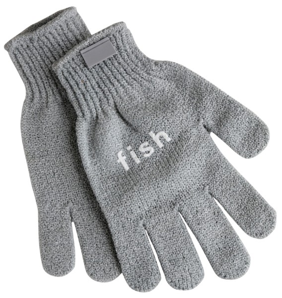 Gemueseputzhandschuh, grau