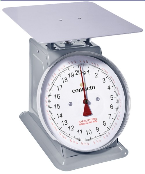 Kuechenwaage bis 20 kg-Masse 25,0 25,0 cm-Hoehe 27,0 cm