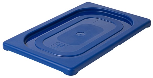 Deckel GN 1/4 - Polypropylen - HACCP Farbe blau