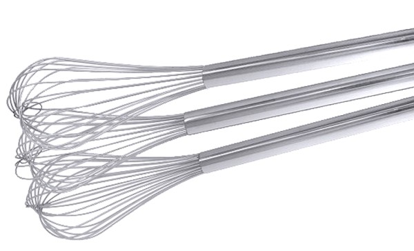 Kesselbesen Draht 3,0 mm-Besen 145 cm-mit Edelstahlstiel
